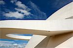 Museo Nacional (National Museum) designed by Oscar Niemeyer, Brasilia, UNESCO World Heritage Site, Brazil, South America