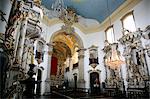 Interior of Igreja de Nossa Senhora do Carmo (Our Lady of Mount Carmel) church, Ouro Preto, UNESCO World Heritage Site, Minas Gerais, Brazil, South America