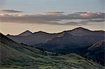 Dawn near Stony Pass, Rio Grande National Forest; Colorado, United States of America, North America