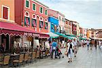 Burano Island, Venice, UNESCO World Heritage Site, Veneto, Italy, Europe