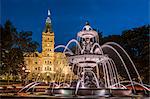 Fontaine de Tourny, Quebec City, Province of Quebec, Canada, North America