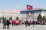 Kim Il Sung Square, Pyongyang, Democratic People's Republic of Korea (DPRK), North Korea, Asia
