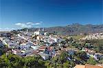 View of Ouro Preto, UNESCO World Heritage Site, Minas Gerais, Brazil, South America