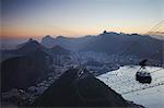 View of Rio from Sugar Loaf Mountain, Rio de Janeiro, Brazil, South America