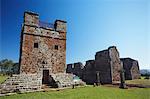 Ruins of Jesuit mission at Trinidad (La Santisima Trinidad de Parana), UNESCO World Heritage Site, Parana Plateau, Paraguay, South America