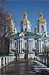 St. Nikolas's Cathedral, St. Petersburg, Russia, Europe