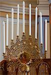 Hanukkah Menorah, Grand Choral Synagogue, St. Petersburg, Russia, Europe