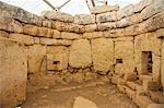 Prehistoric temple of Mnajdra, UNESCO World Heritage Site, Malta, Europe