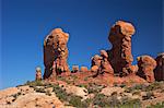 Garden of Eden, Arches National Park, Moab, Utah, United States of America, North America