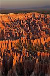 Sunrise from Bryce Point, Bryce Canyon National Park, Utah, United States of America, North America