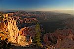 Sunrise from Bryce Point, Bryce Canyon National Park, Utah, United States of America, North America