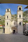 St. Tryphon Cathedral, Old Town, UNESCO World Heritage Site, Kotor, Montenegro, Europe