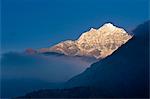 Mount Thamserku, 6608 metres, Solu Khumbu Region, Nepal, Himalayas, Asia