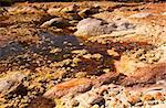 acidic rio (river) Tinto in Niebla (Huelva), Spain