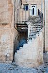 Detail of the Facade of Israel Home in the Armenian Quarter of Jerusalem