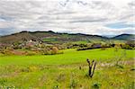 Small City on the Slopes of the Apennines, Italy