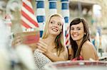 Women shopping together in store