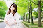 Young woman smiling at camera