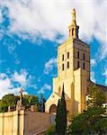 France, Provence, Avignon, Cathedral NotreDamedes Doms