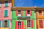 France, Provence, Orange, Colourful buildings