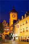Europe, Germany, Freiburg, Baden Wurttemberg, old town city gate