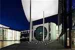 The Marie Elisabeth Lüders Haus Berlin is part of the German parliament complex located on the River Spree opposite the Reichstag, Germany