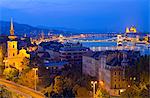 Europe, Hungary, Budapest, Unesco Banks of the Danube World Heritage Site