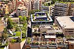 Roof gardens in Fontvieille, Principality of Monaco, Europe