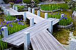 Japanese Gardens in Larvotto, Principality of Monaco, Europe