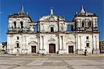 Basilica Catedral de la Asuncion, Leon, Nicaragua, Central America