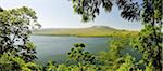 Crater Lake, Parque Nacional Laguna  Masaya, Nicaragua, Central America