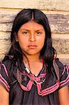 Native Girl in Panama, Central America
