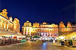 Poland, Europe, Poznan, market square, historic old town