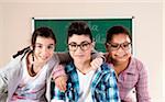 Portrait of Children in Classroom, Baden-Wurttemberg, Germany