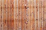 Wooden fence