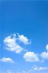 Blue sky with clouds