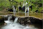 Cascade des Tufs, Arbois, Jura, Jura Mountains, Franche-Comte, France