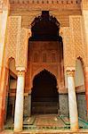 Saadian Tombs, Medina, Marrakesh, Morocco, North Africa, Africa