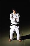 Man In Judo Uniform Standing