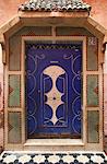 Ornate tiled doorway