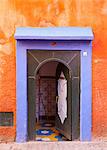 Colorful ornate doorway