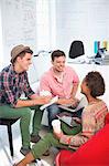 Business people talking in office