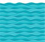 Waves theme image 7 - vector illustration.