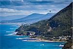 Hang glider at Stanwell Tops Lookout, Royal National Park, Sydney, New South Wales, Australia