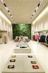 South America, Brazil, Sao Paulo, Jardins, designer clothing for sale in the Cris Barros boutique in Jardins