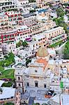 Italy, Campania, Salerno district, Peninsula of Sorrento, Positano. Santa Maria Assunta church.