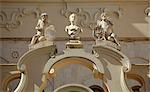 Italy, Campania, Bari. Detail of architecture on the Bari Cathedal