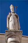 Italy, Campania, Bari. Statue of St.Nicholas of Bari