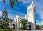 The attractive Christ Church near Galle Face Green was founded in 1853 by the Church Missionary Society as a mission church, Colombo, Sri Lanka