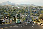Town of Madras, Highway 96, Jefferson County, Oregon, USA